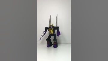 Get This Bug Off Me!! Transformers Legacy Kickback | Stop-Motion Test - Walking and Transformation