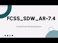 FCSS_SDW_AR-7.4 FCSS - SD-WAN 7.4 Architect Exam Practice Questions with Explanations