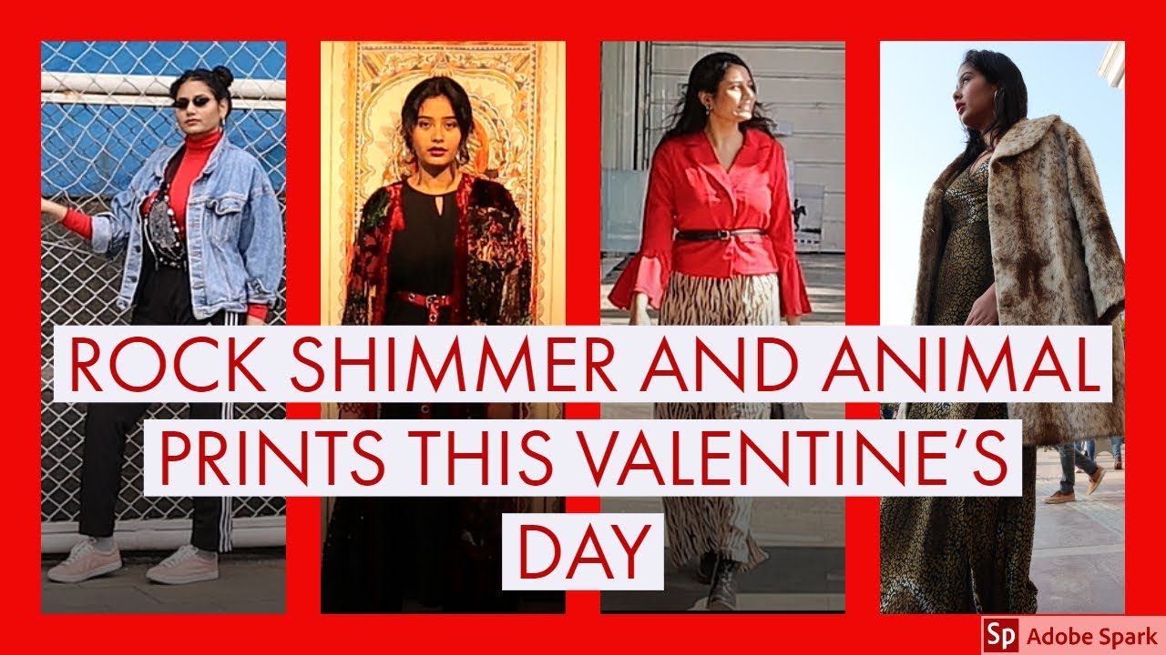 ROCK SHIMMER AND ANIMAL PRINTS THIS VALENTINE'S DAY 2019 | LOOKBOOK | DAMSELS IN STYLE