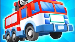 fire idle: fire truck games | mobil truk, truk pemadam, mobil pemadam screenshot 4