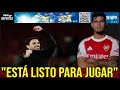 ¡MIKEL ARTETA HABLA SOBRE LA ADAPTACIÓN DE PIERO HINCAPIÉ EN EL ARSENAL!