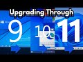 Upgrading Through Windows 9…