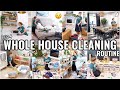 WHOLE HOUSE CLEAN WITH ME!🏠 WEEKLY CLEANING ROUTINE | 2024 CLEANING MOTIVATION