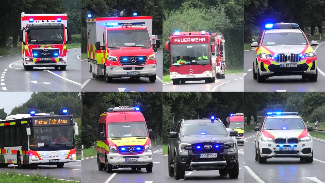 Kats Übung 2025 Landkreis München | THL5 MANV15 BMW Testgelände Aschheim