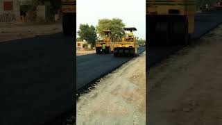 Construction work ahead l Ajnala road sargodha #highway #viral #roadconstruction #shorts