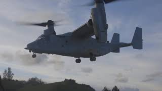 Marines of III Expeditionary Operations Training Group–III MEF–Simulated Embassy Reinforcement—Day 1