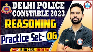Delhi Police Constable 2023 | Reasoning Practice Set 06, DP Reasoning PYQs, Reasoning By Rahul Sir