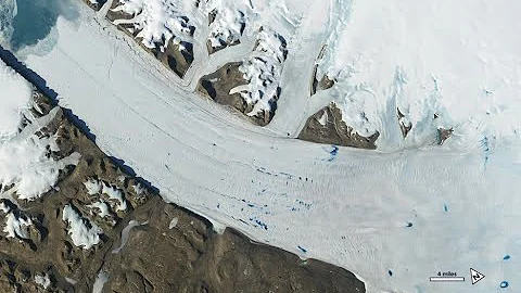 Time-lapse of Earth's glaciers over 48 years