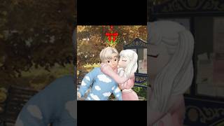 kiss under the mistletoe #zepeto #zepetoviral #berryhouse_zpt