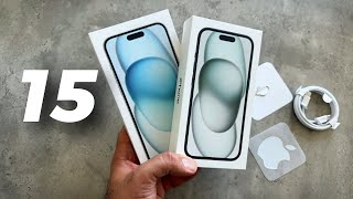 iPhone 15 & 15 Plus Unboxing & Review!! | Ft. EMKWAN | BE Tech Studio |