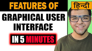 Features of Graphical User Interface in Human Machine Interaction in Hindi