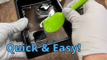 Tips on Removing Failed Prints from FEP | Resin 3D Printing