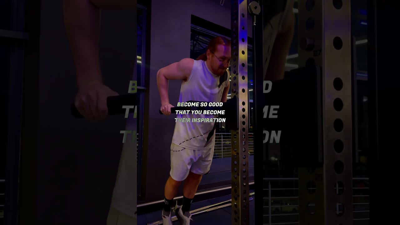 Become So Good That You Become Their Inspiration  #motivation #gym
