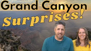 Things that Surprised us about the Grand Canyon