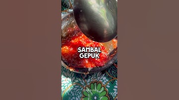 Sambal Gepuk #shortsviral #food #homecuisine #cooking #recipe #shorts #short #sambal #easy #foodie
