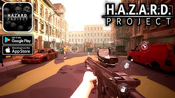 Project H.A.Z.A.R.D Zombie FPS Gameplay (Android, IOS)