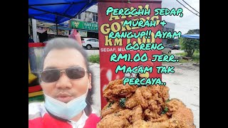 AYAM GORENG RM1.00 jerrr. Murah, sedap & rangup. nyum nyum nyum. 💪😋♥️🤣🍗🍗🍗