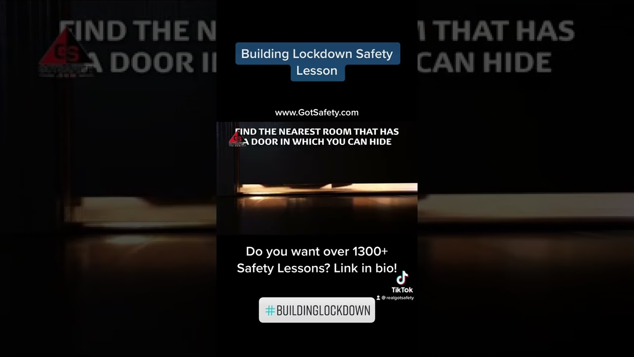 Clip from our Building Lockdown Safety Lesson. Want safety lessons for your company? Reach out!