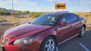 2008 PONTIAC GRAND PRIX GXP REVIEW.