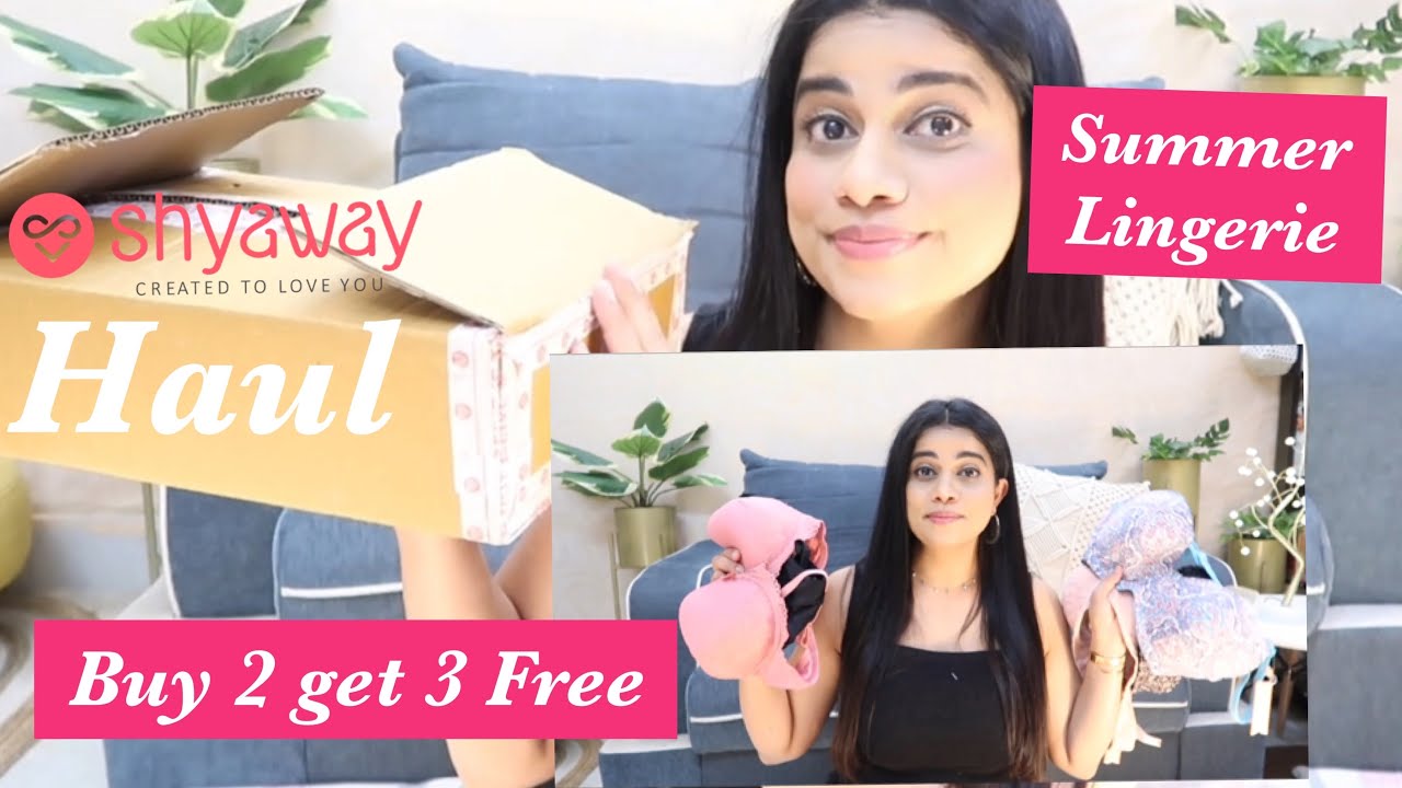Summer Lingerie Haul under ₹350/- | @Shyawayshop | Sana K