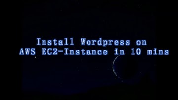 AWS Tutorial | Install Wordpress on AWS EC2 instance