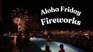 FIREWORKS Friday Night at Prince Waikiki’s Infinity Pool