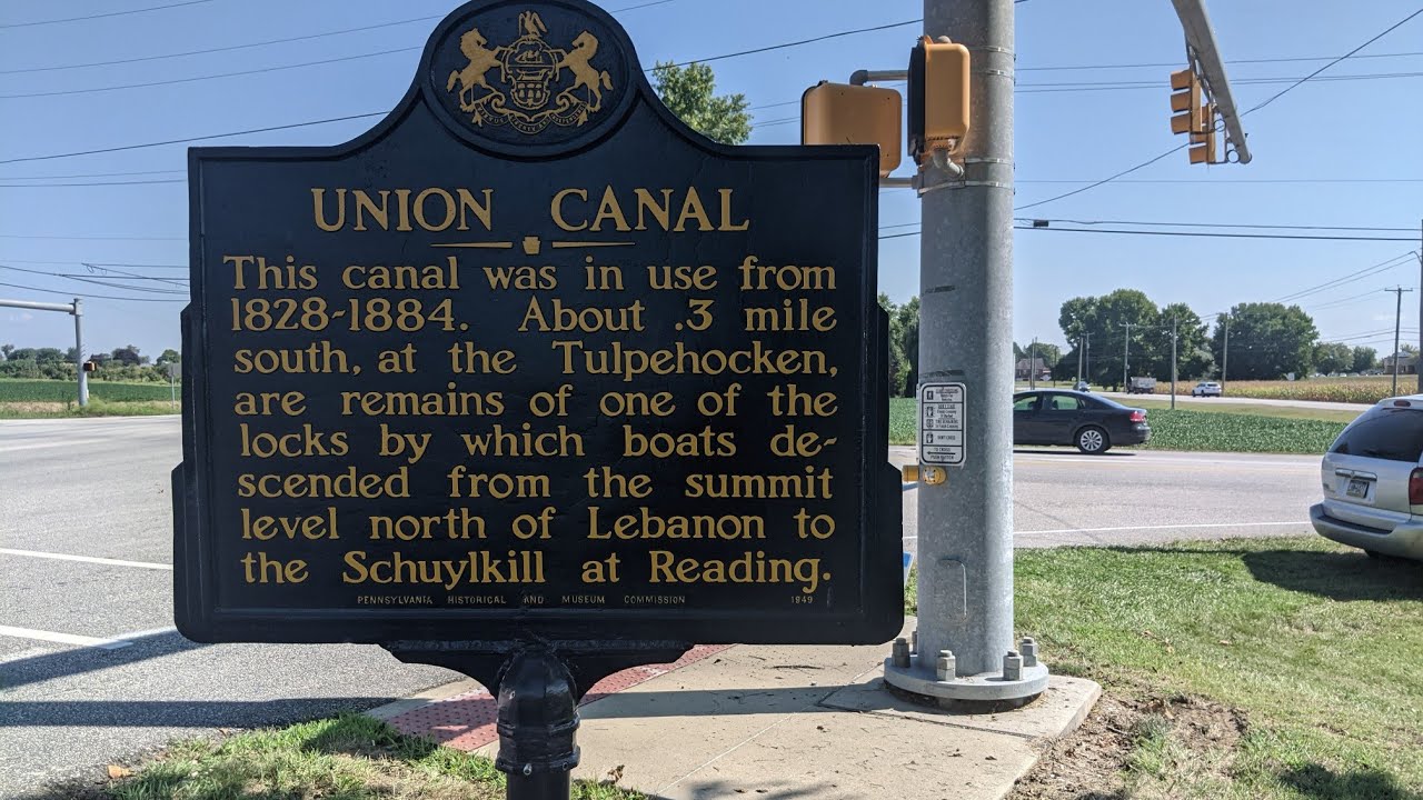 Pennsylvania Historical Markers Series Union Canal 3 YouTube