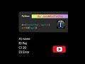 Comment the output..|#python |@Javamindtechie
