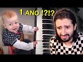 REAGINDO A CRIANÇAS PRODÍGIO TOCANDO PIANO #2 - Franz Ventura