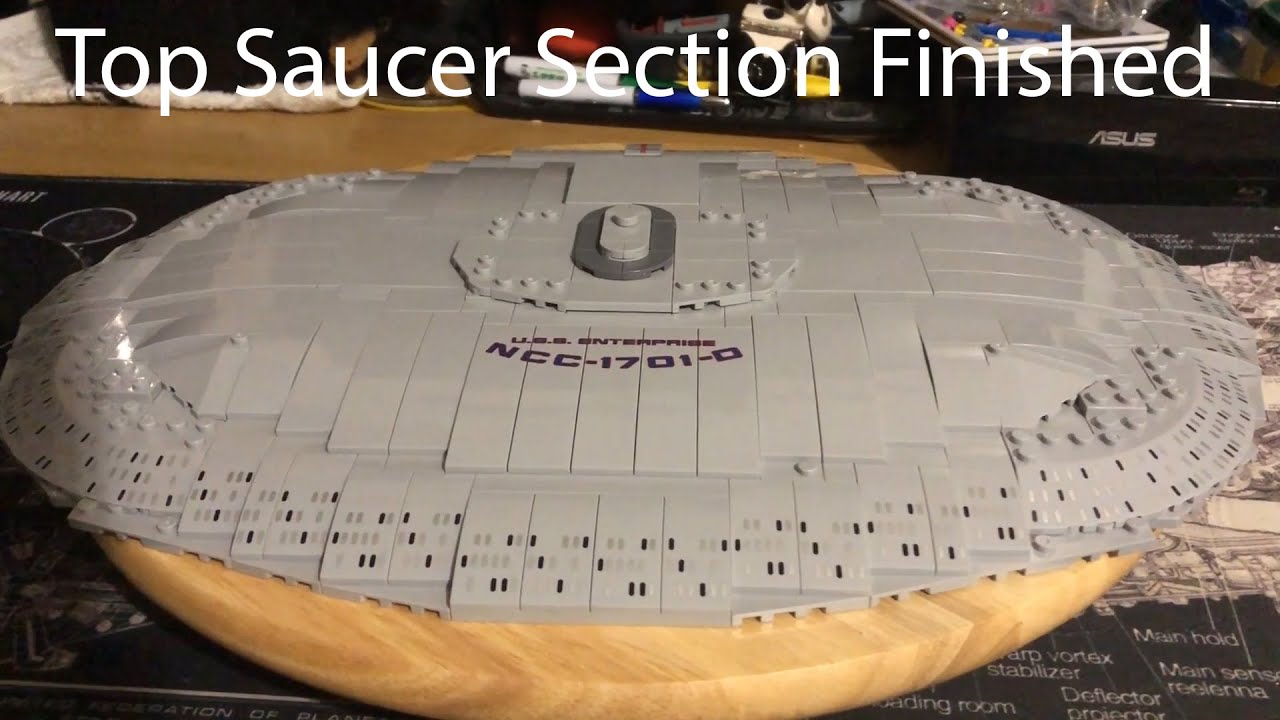 Star Trek Enterprise D Blue Brixx Set Part 4