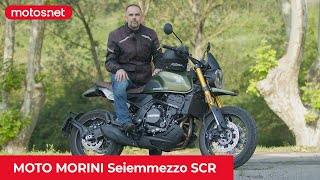 Naked del Renacimiento Italiano / Moto Morini Seiemmezoo SCR 2023 / Prueba / motos.net / Review 4k