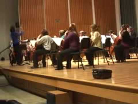 PSU Cello Choir Performing "Bile them Cabbage Down"