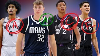 Grading Every First Round Pick From The 2025 NBA Draft!
