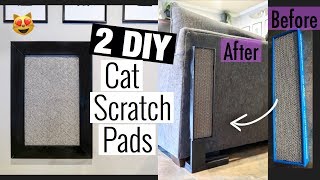 2 DIY Cat Scratch Pads *That Actually Look Nice*