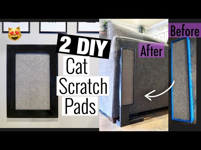 2 DIY Cat Scratch Pads *That Actually Look Nice* 