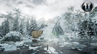 Speed Level Art  Winter Camp  Unreal Engine 4