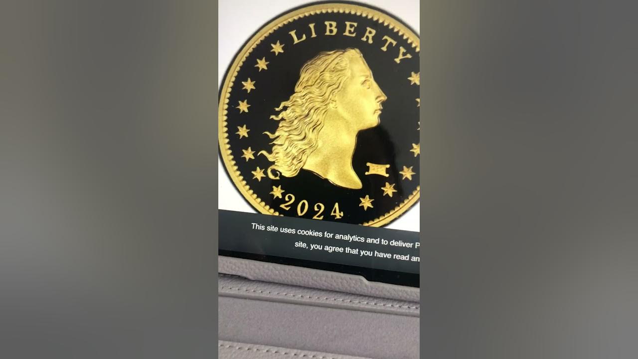 2024 230th Anniversary flowing hair gold coin - YouTube - 230th Anniversary Flowing Hair Gold Coin