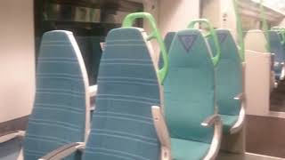 Empty train carriage take 1