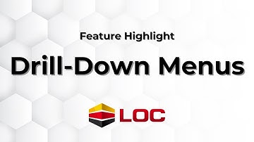 Drill Down menus make your data relatable to your needs!