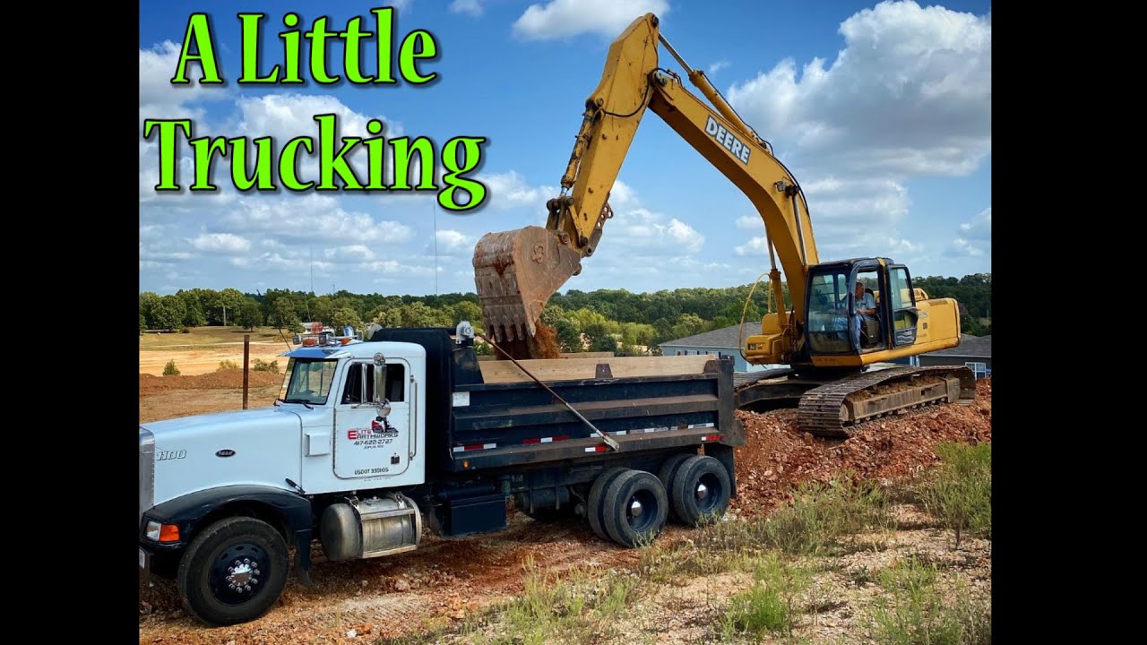 A Day Of Dump Trucking Fill Dirt And Rock YouTube