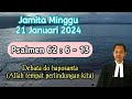 Jamita minggu tgl 21 januari 2024 psalmen 62613