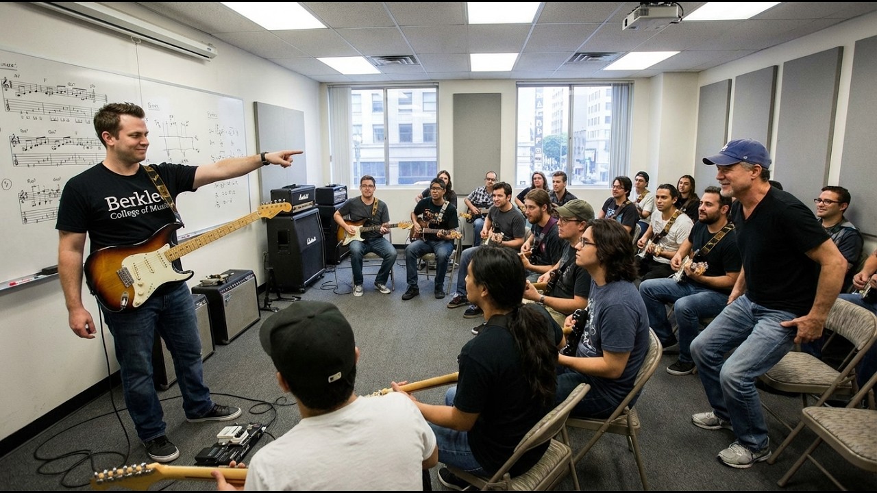 Guitar Instructor Challenged 