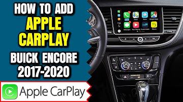 Buick Encore Apple CarPlay - How To Add Apple CarPlay Buick Encore 2017-2020 Navtool Video Interface