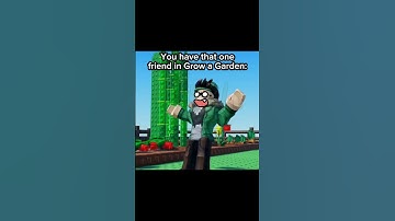 Thumbnail of that one Rich friend in Grow a Garden: | #roblox #robloxmoonanimator #animation #robloxanimation