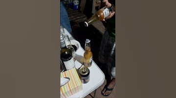 How To Open A Soda Bottle Without A Bottle Opener  #facts #sciencefacts #ytshorts