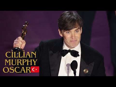 Cillian Murphy Oscar ödül konuşması - Türkçe Altyazılı