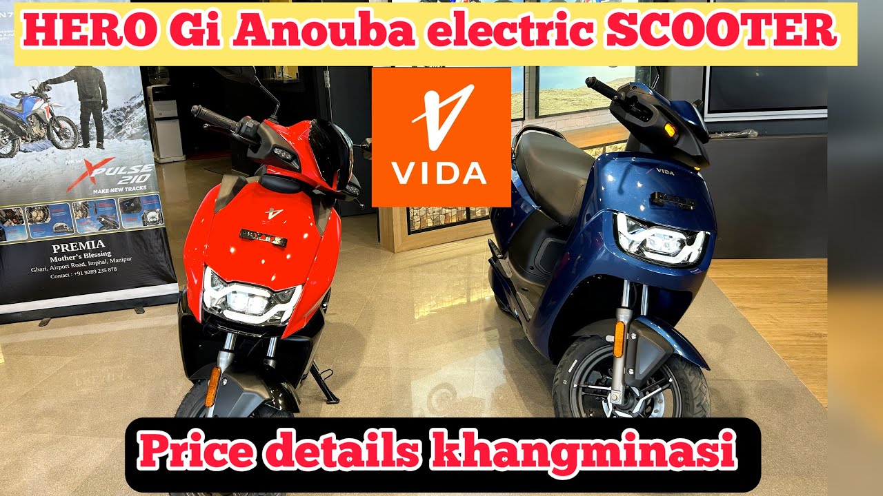 Подробности об электросамокате Hero Gi Anouba «VIDA» в Кхангминаси👍2026 г.