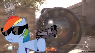 Call of Duty Black Ops 2 Double Collateral Headshot On Raid!