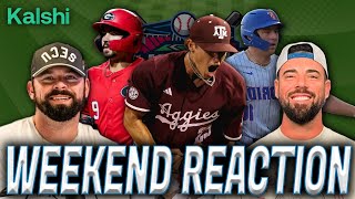 SEC Baseball Conference Play Weekend #10 REACTION