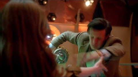 The TARDIS lands in Manhattan